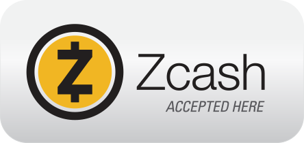 Zcash accepted here sign